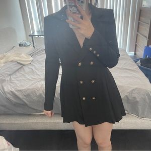 Black Blazer Dress